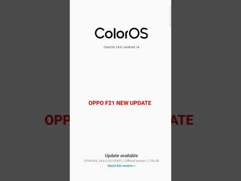 OPPO F21 ANDROID 14 DECEMBER MONTH UPDATE #oppof21 #android14 #opponet #oppomobile #roblox #oppo