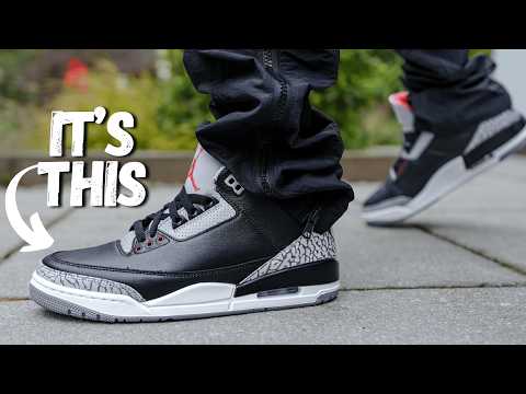 Jordan 3 Black Cement Review