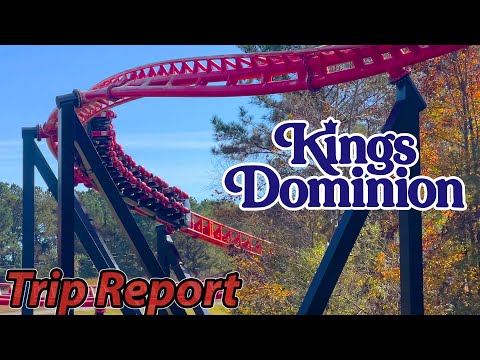 Riding Project 305 for the 1st AND Last time! | Kings Dominion | VLOG | November 2024