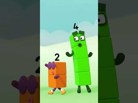 1, 2, 3, 4, 5! 🧮 | Exciting Counting Fun! | Counting for Kids | @Numberblocks #shorts