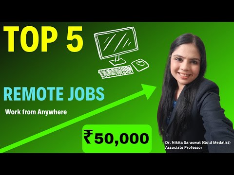 Top 5 Remote Job Opportunities for 2024 | Work from Anywhere ! Work from Home Made Easy