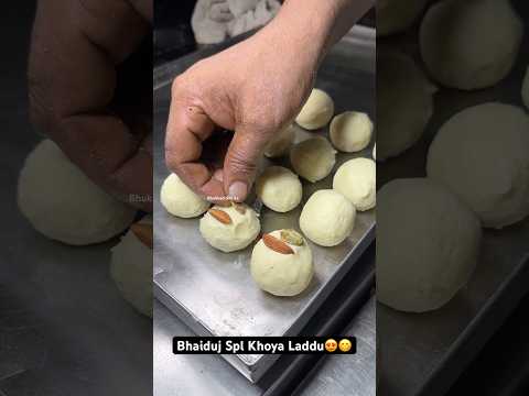 Bhaiduj Spl Khoya Laddu😍😋|| Indian Street Food