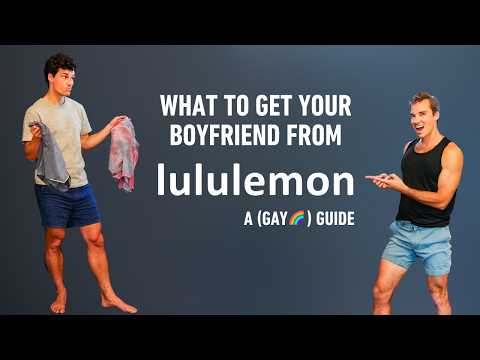 NEW FAVORITE LULULEMON Men's Haul 🩳 || Shopping With My 🌈 Husband