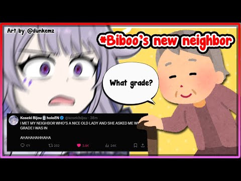 [ENG SUB/Hololive] Biboo's new neighbor mistaken her as real child IRL