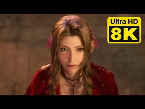 Final Fantasy VII Remake - Official Cinematic Trailer 8k Remastered with Machine Learning AI