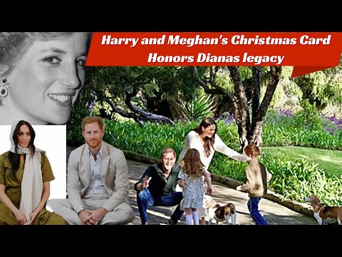 "A Timeless Bond: How Harry and Meghan’s Christmas Card Honors Diana’s Legacy"