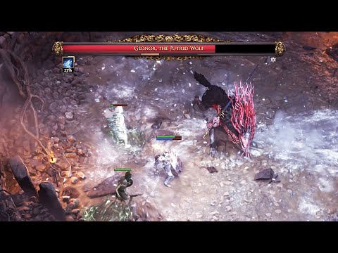 Path of Exile 2 Geonor The Putrid Wolf Boss Fight (Count of Ogham) POE 2 EA