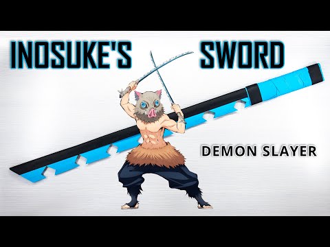 DIY Anime Katana - Inosuke's Blade from Demon Slayer