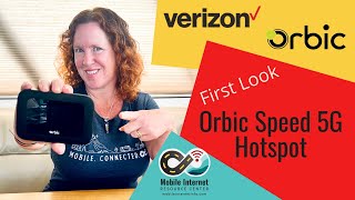 First Look: Verizon's New Orbic Speed 5G Mobile Hotspot Device / Jetpack