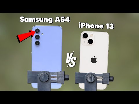 Samsung Galaxy A54 vs iPhone 13 Camera Comparison | Samsung A54 Camera Test