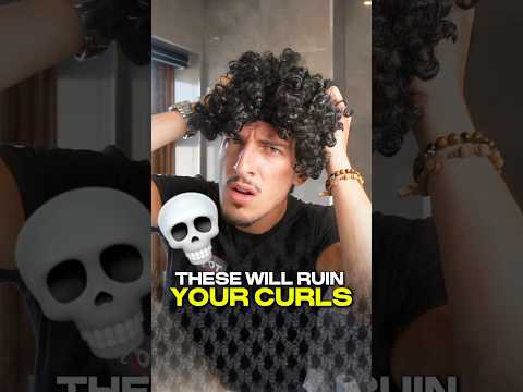 The WORST Products for Men with CURLY HAIR! 💀❌