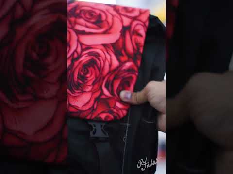 Red Rose Backpack Design Phase