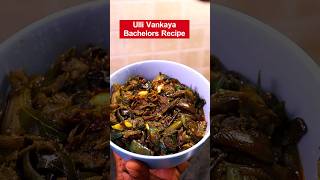 Ulli Vankaya Curry Bachelors Recipe Simple & Easy, Bachelors Brinjal Recipes