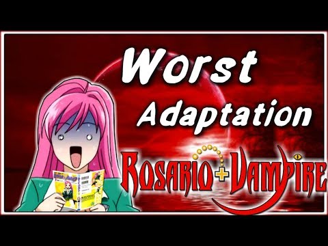 I read the Rosario + Vampire Manga... (Now I HATE the Anime even more)