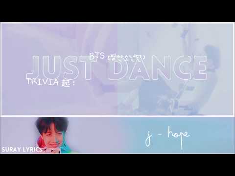 BTS(J-Hope) - Just Dance Han/Rom/Eng Color Coded Lyrics