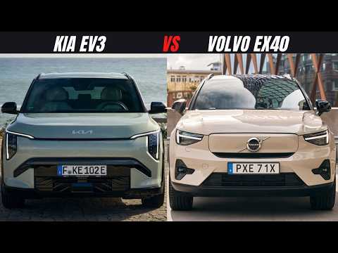 2025 Kia EV3 vs 2025 Volvo EX40: Battle of the Compact Electric SUVs!