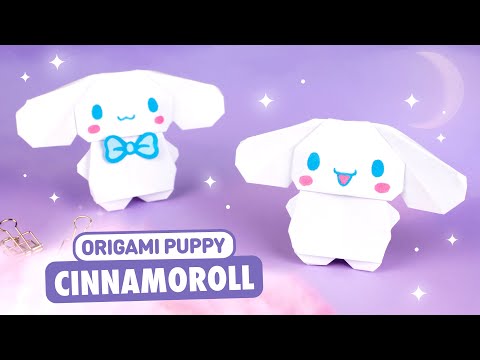 Origami Paper Cinnamoroll | Easy Paper craft Sanrio