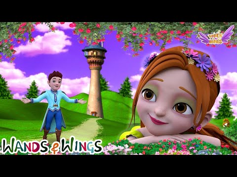 Princess FROZEN in Time | There Was A Princess Long Ago | Princess Story - Princess Tales