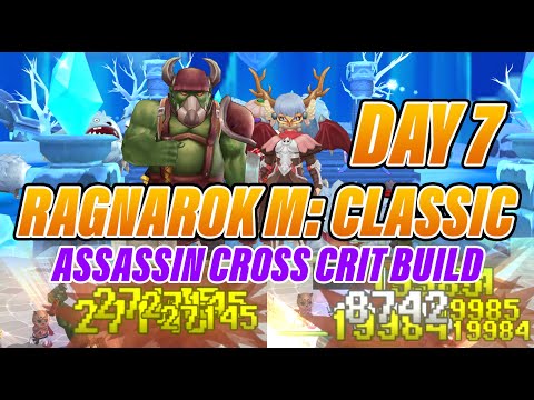 Ragnarok M: Classic [LIVE🔴] DAY 7 - ASSASSIN KATAR CRIT BUILD