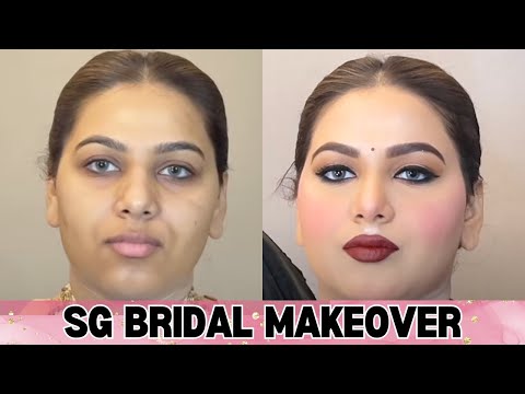 Step by step Bridal  Makeover TUTORIAL by @Sakshi Gupta Makeup Studio & Academy