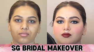 Step by step Bridal  Makeover TUTORIAL by @Sakshi Gupta Makeup Studio & Academy