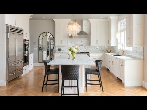 "Dazzling Glamour" Kitchen Remodel