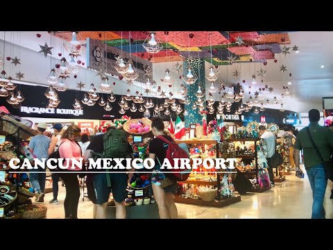 Cancun International Airport- Mexico🇲🇽  Cancun Duty-free ,souvenirs