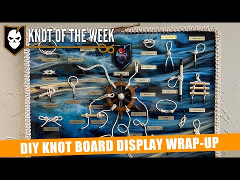 DIY Knot Board Display Project Wrap-Up