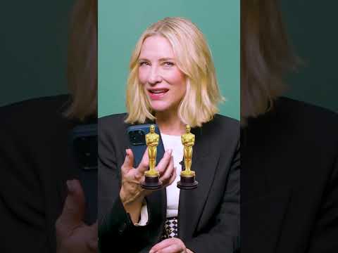 Where Cate Blanchett really keeps her Oscars.