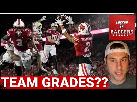 Wisconsin Badgers football grades for Week 1 against Western Michigan! Tyler Van Dyke grade.