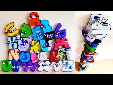 Cool Craft | Paper Alphabet Lore | Tower 3