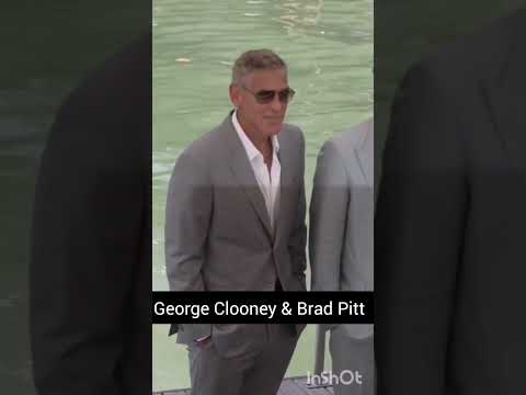 George Clooney & Brad Pitt #event #video #short #hollywood  #viral_video