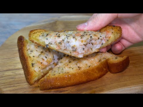 Crispy Fried Shrimp Toast