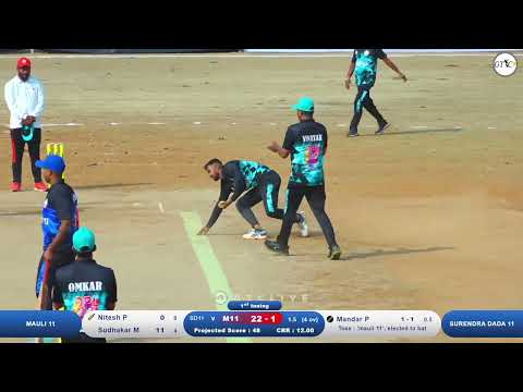 Surendra Dada 11 VS mauli 11 MATCH AT डायघर प्रिमियर लिग २०२४