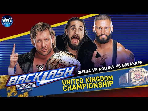 WWE 2K24 BACKLASH; OMEGA VS. ROLLINS VS. BREAKKER FOR THE UNITED STATES CHAMPIONSHIP!!!