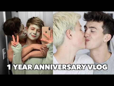 1 year anniversary vlog (gay couple edition)