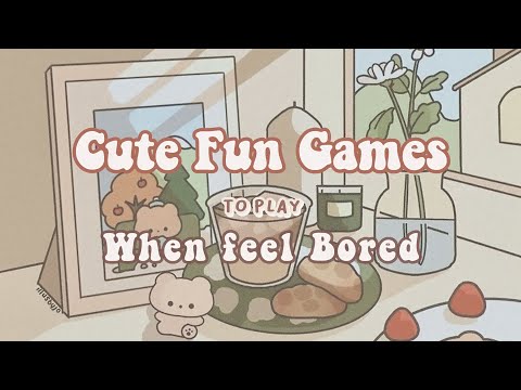 Aesthetic and Cute Fun Games to play when BORED  ฅ⁠^⁠•⁠ﻌ⁠•⁠^⁠ฅ