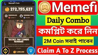 memefi new update🥰memefi new secret combo । memefi combo today । memefi telegram bot🔥Memefi Airdrop