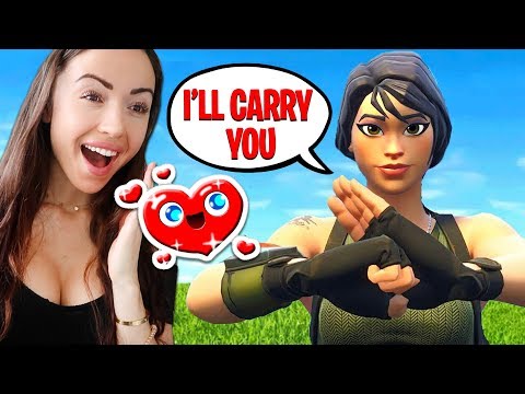 Getting CARRIED by a 12 YEAR OLD in FORTNITE!