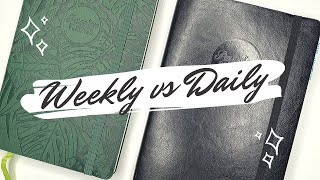 PASSION PLANNER | Weekly vs Daily | The Pixie Planner