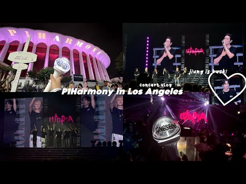 P1Harmony UTOP1A in LA @ Kia Forum: solo stages, fan interactions, all ments, kpop concert vlog