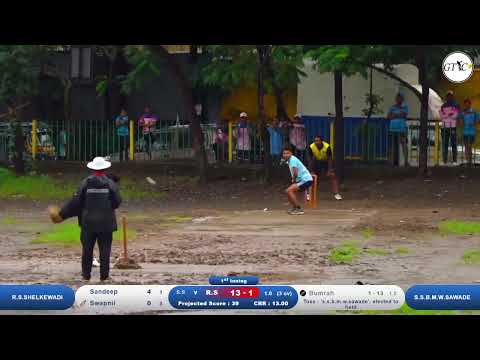 Shelkewadi Vs Sawade Match At श्री भैरवनाथ चषक २०२४ । आयोजक - खुडेवाडी