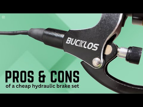 CHEAP Bucklos MT200 Hydraulic Brakes - Are they worth it? PROS & CONS | Alternative Cable Routing