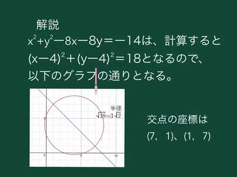 ８傑③図形と方程式