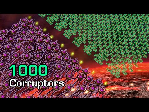 600 Scourge. 1000 Corruptors. Who survives? | Daily SC2 Brawl