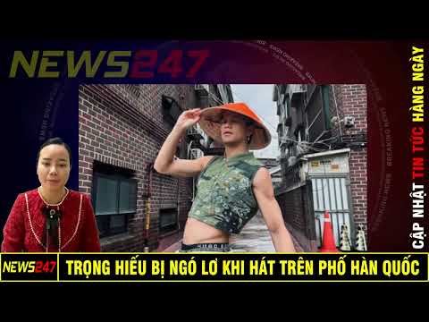 Trọng Hiếu Bị Ngó Lơ Khi Hát Trên Phố Hàn Quốc