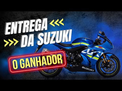 ENTREGUEI A SUZUKI GSXR1000 PRO GANHADOR DA AÇÃO!