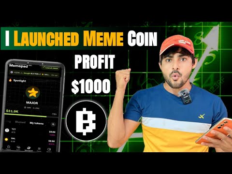 I Launched my MEME COIN on Blum Memepad✔️Blum Memepad || How To Make Meme Coin ~ Crypto