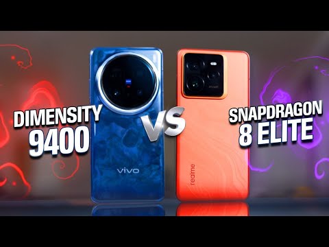 MediaTek Dimenstiy 9400 vs Snapdragon 8 Elite: Which is the Best Mobile Processor???