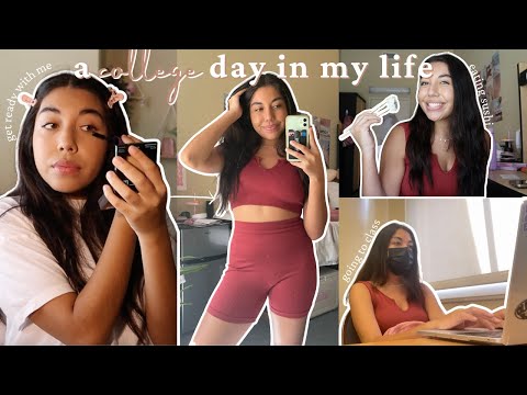 a college day in my life at sjsu | attending classes, filming content, eating sushi & wingstop